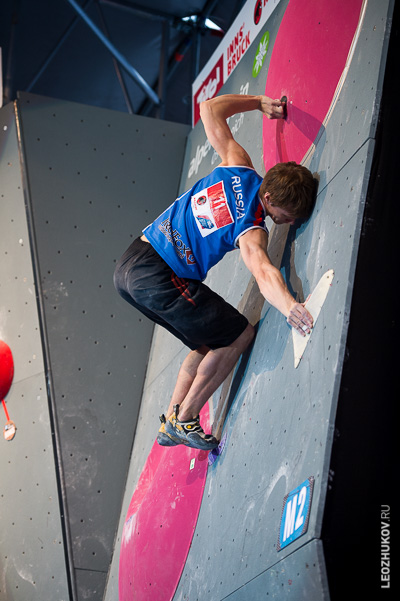 Aleksey Rubtsov - Bouldering European Championship 2015 Innsbruc