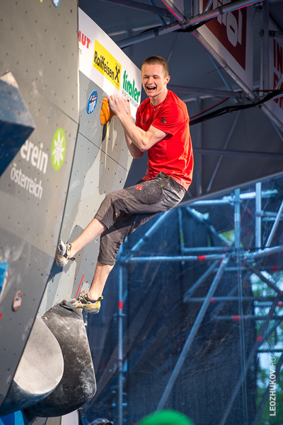 Rolands Rugens - Bouldering European Championship 2015 Innsbruck
